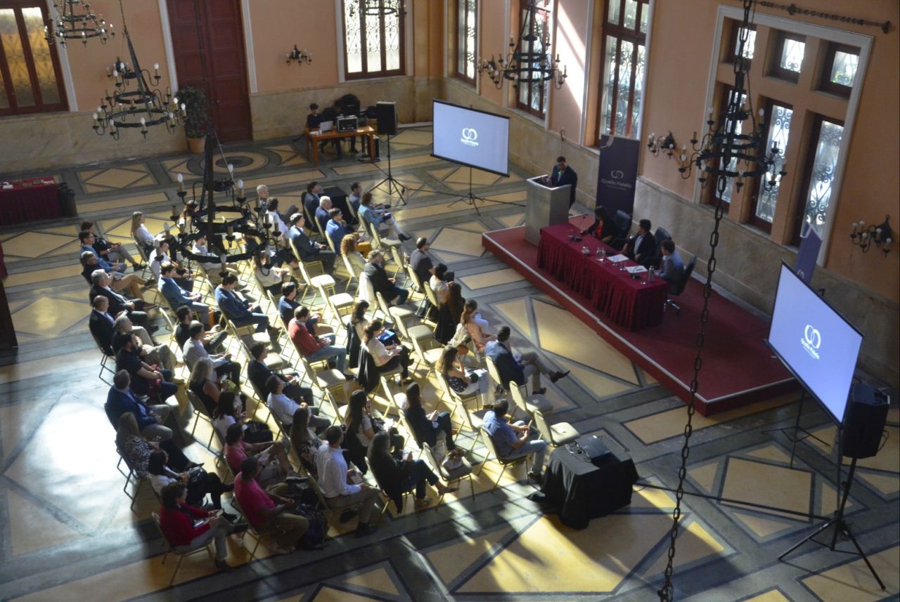 Presentación institucional de Qualis Fidelis en la Cámara Mercantil de Productos del País